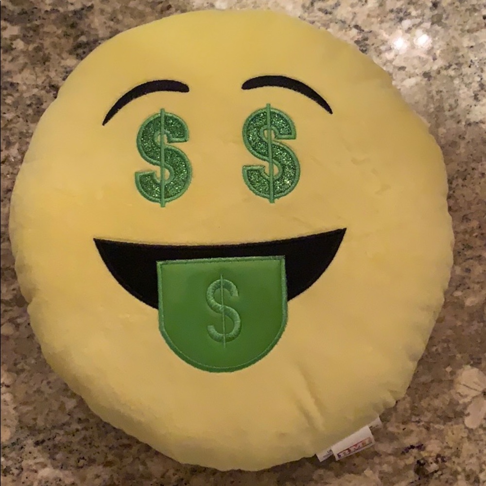 Money Emoji Pillow